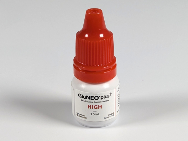 GluNEO plus Kontrolllösung – hoch